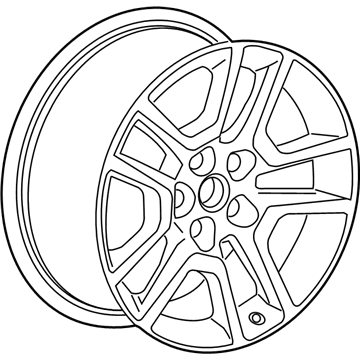 GM 23483622 Wheel, Alloy