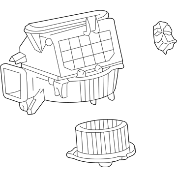 Lexus 87130-33120 Blower Assembly