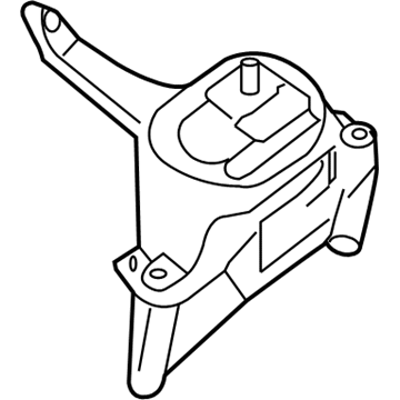 Nissan 11210-JA000 Engine Mounting Insulator, Right