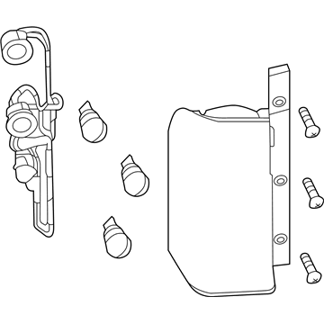 Nissan 26550-1PA0A Lamp Assembly-Rear Combination, RH