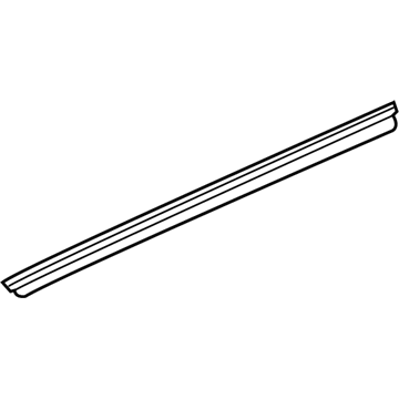 Mopar 5074212AE WEATHERSTRIP-Front Door Belt