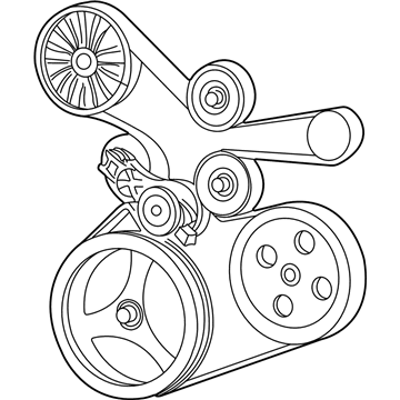 Mopar 5281351AC Belt-Accessory Drive