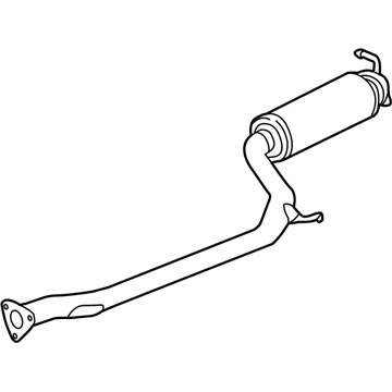 Acura 18220-TV9-A02 Pipe B, Exhaust