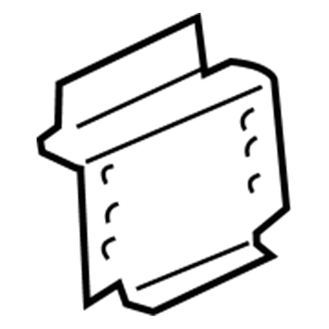 GM 20962236 Impact Bar Reinforcement