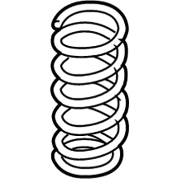 Nissan 55020-CA000 Spring-Rear Suspension