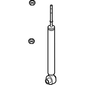 Nissan 56210-CA026 ABSORBER Kit-Shock, Rear