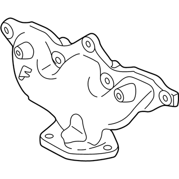 Acura 18010-P8E-L00 Manifold Assembly, Rear Exhaust