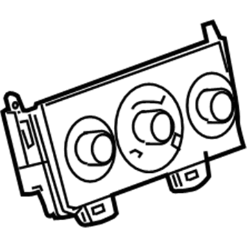 GM 15207612 Dash Control Unit