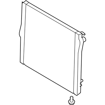 BMW 17-11-8-654-431 Radiator
