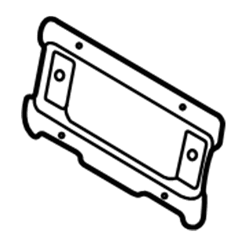 BMW 51-18-7-000-814 Licence Plate Holder