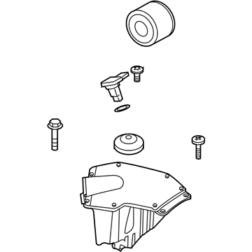 BMW 13-71-7-555-288 Intake Silencer