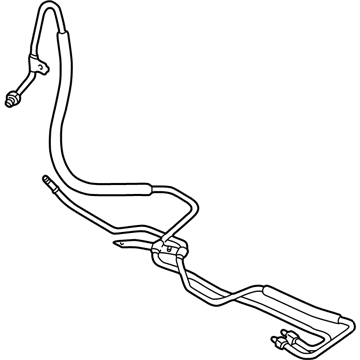 GM 88971034 Hose, P/S Gear Inlet & Otl