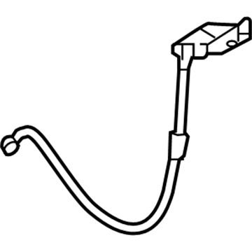 Hyundai 58737-D2000 Hose-Brake Rear, LH