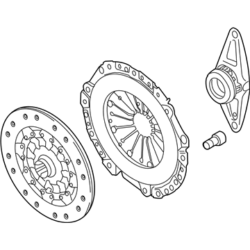 BMW 21-20-7-587-369 Set Clutch Parts
