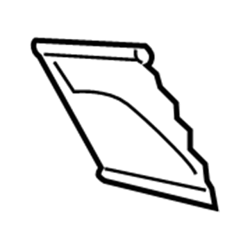 BMW 51-41-7-076-739 Cover For Left Loudspeaker