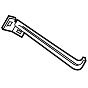 Honda 17378-T3W-A01 Stay, Drain Box