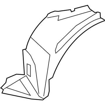 BMW 51-71-7-180-617 Cover, Wheel Arch, Frontsection, Front Left