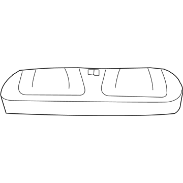 Mopar ZA521J3AA Rear Seat Three Passenger Cushion