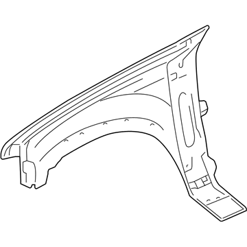 Ford 6L2Z-16005-AA Fender