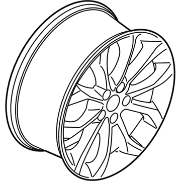 Ford EJ7Z-1007-F Wheel, Alloy