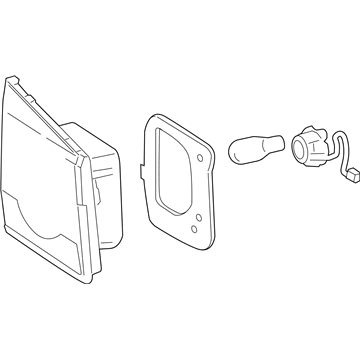 GM 95389372 Back Up Lamp Assembly