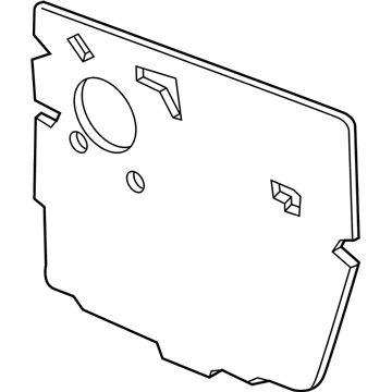BMW 51-41-7-433-803 Acoustic Fleece, Front Left