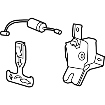 Ford DA5Z-5443200-A Trunk Lock