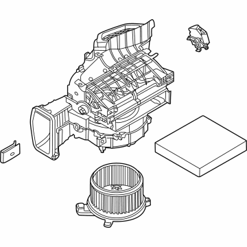 Nissan 27200-6LB0A Blower Assy-Front