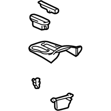 Toyota 58805-35060 Panel Cover