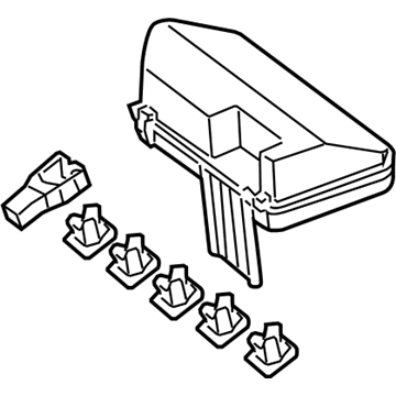 Honda 38256-TA0-A01 Cover, Relay Box (Upper)