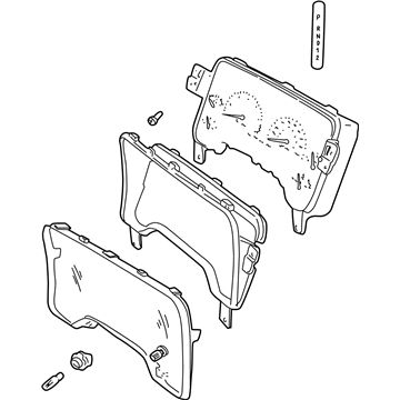 Mopar 56021655AJ Cluster