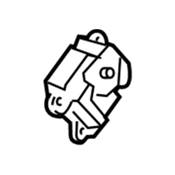 Acura 79160-TK8-A41 Motor Assembly, Temp Dr