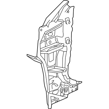 GM 23484187 Hinge Pillar Reinforcement