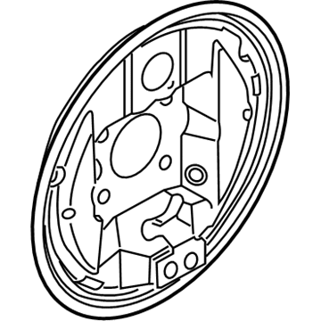 GM 96574701 Backing Plate