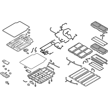 Kia 37501Q4050 BATTERY SYSTEM ASSY