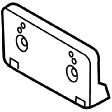 Ford BA1Z-17A385-A License Bracket