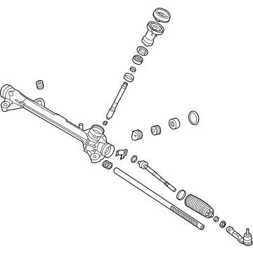 Kia 56500Q4100 GEAR ASSY-STEERING