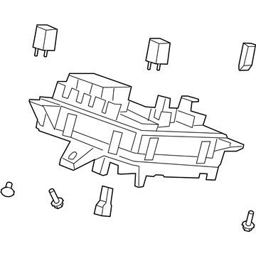 GM 20934632 Fuse & Relay Box