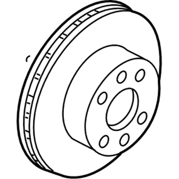 Nissan D0206-55F0JNW Brake Rotor-Value Advantage Front