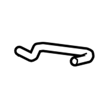 Lexus 16567-38011 Hose, Radiator To Reserve