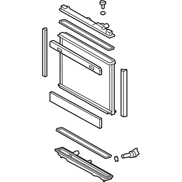 Lexus 16400-38202 Radiator Assembly