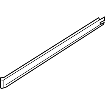 BMW 51-33-7-393-418 Window Cavity Seal Front Door Right