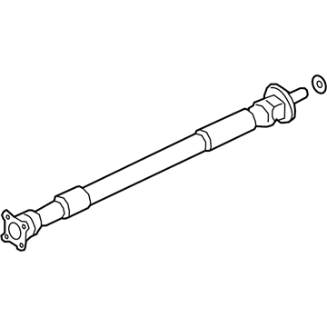 Infiniti 37200-4HZ0B Propeller Shaft Assy-Front