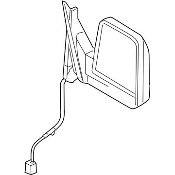 Ford 2C5Z-17683-BAA Mirror Assembly