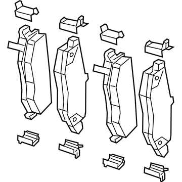 Mopar 68376749AE REAR DISC BRAKE