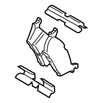 Ford ML3Z-2200-D PAD - BRAKE