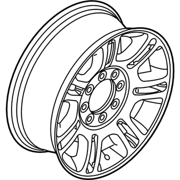 Ford CC3Z-1007-A Wheel, Alloy