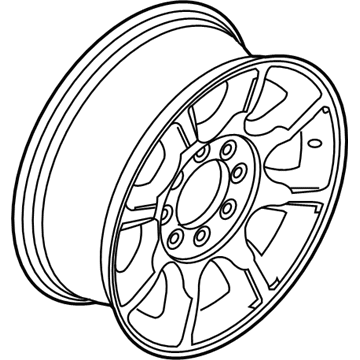 Ford BC3Z-1007-C Wheel, Alloy