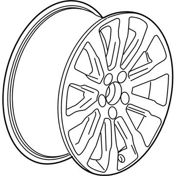 GM 23483723 Wheel