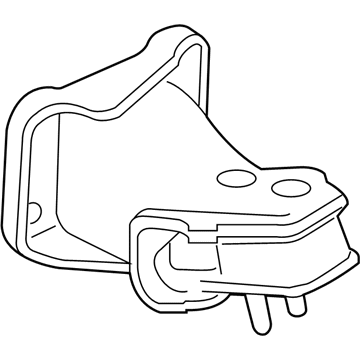 Nissan 11210-5ZM0A Engine Mounting Insulator Assembly, Front Right